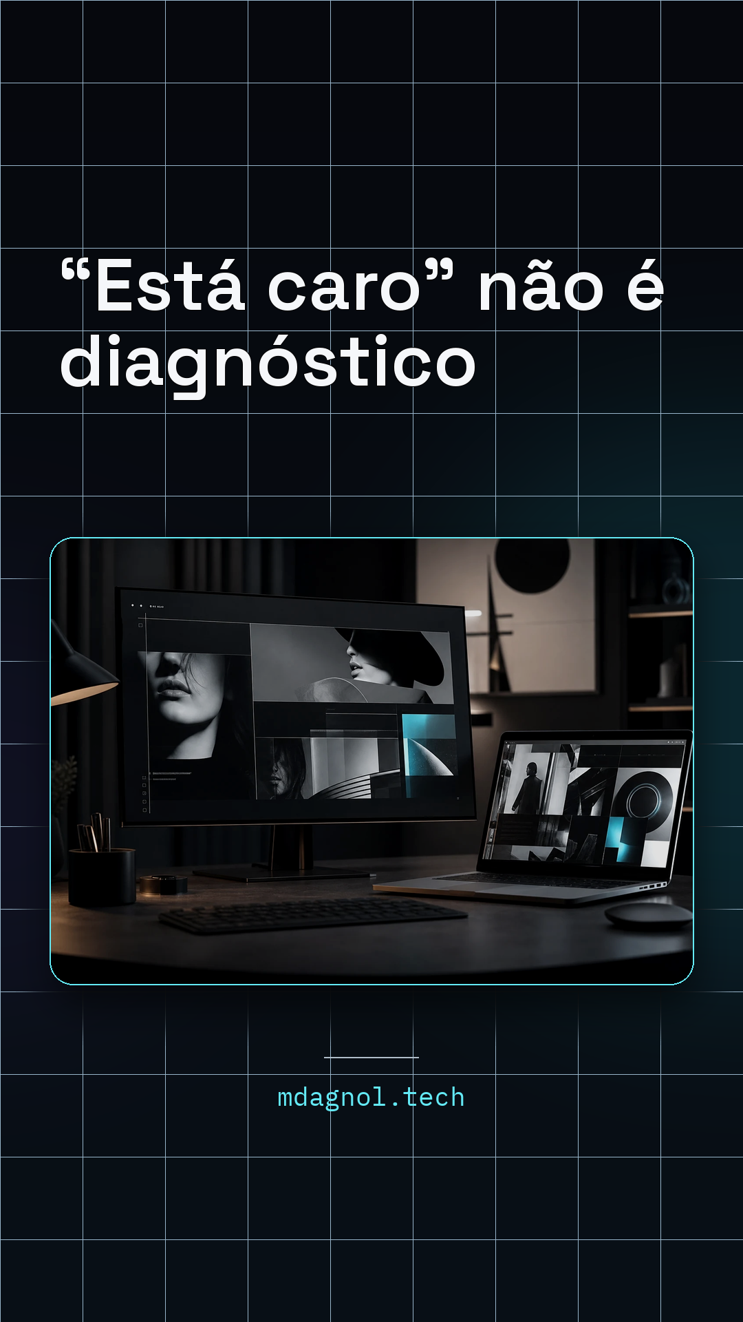 Prévia do card de Story: “Está caro” não é diagnóstico