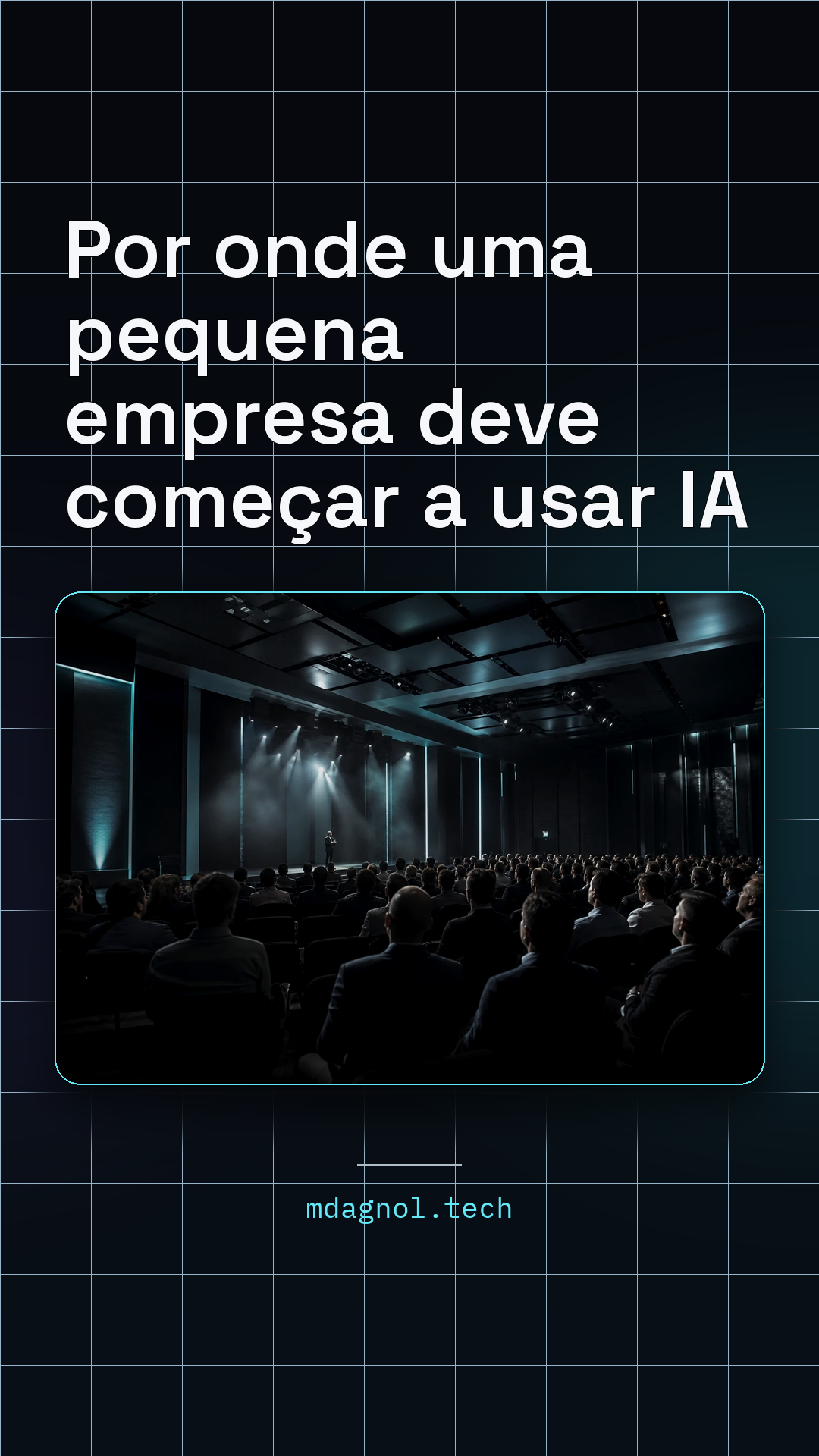 Prévia do card de Story: Por onde uma pequena empresa deve começar a usar IA